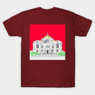 red heaven bellas artes palace T-Shirt